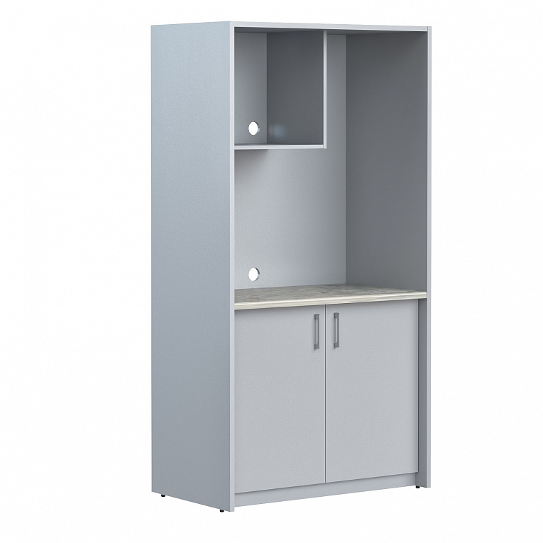 Мини-кухня Skyland SCB 120.3 Серый / Металлик