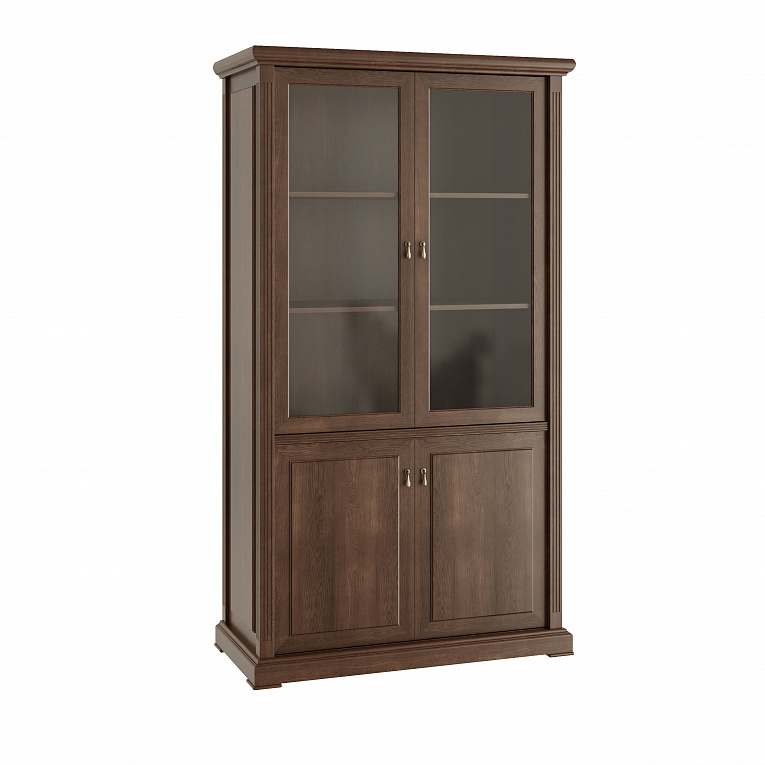 Шкаф для бумаг Pointex Министри (Ministry) MNS2950004 дуб шоколад