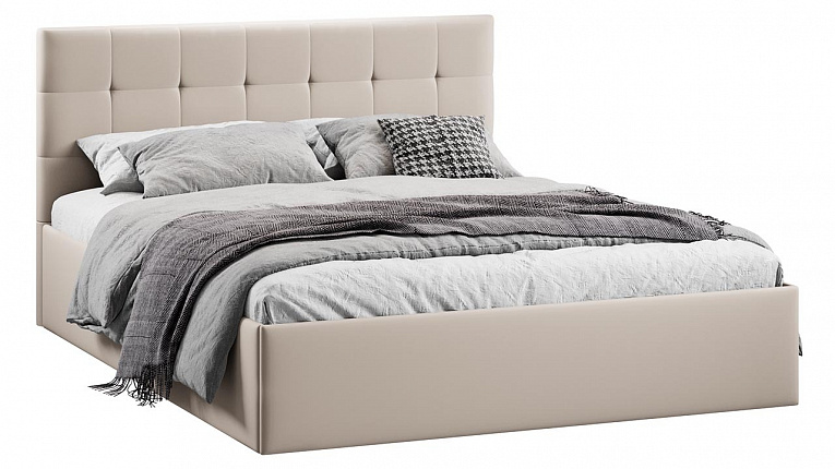 Кровать 140х200 Джоли ТриЯ велюр Confetti Cream