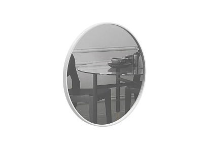 Зеркало OgogoHome Focus 600 белый 814026