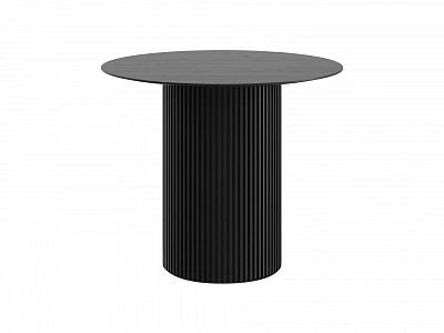 Стол обеденный OgogoHome Mono Stripe D90/D44/H75 966131 черный
