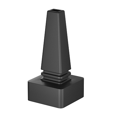 Настенный фиксатор для подвесного монтажа шинопровода Maytoni Elasity / Еласити TRA160BC-B