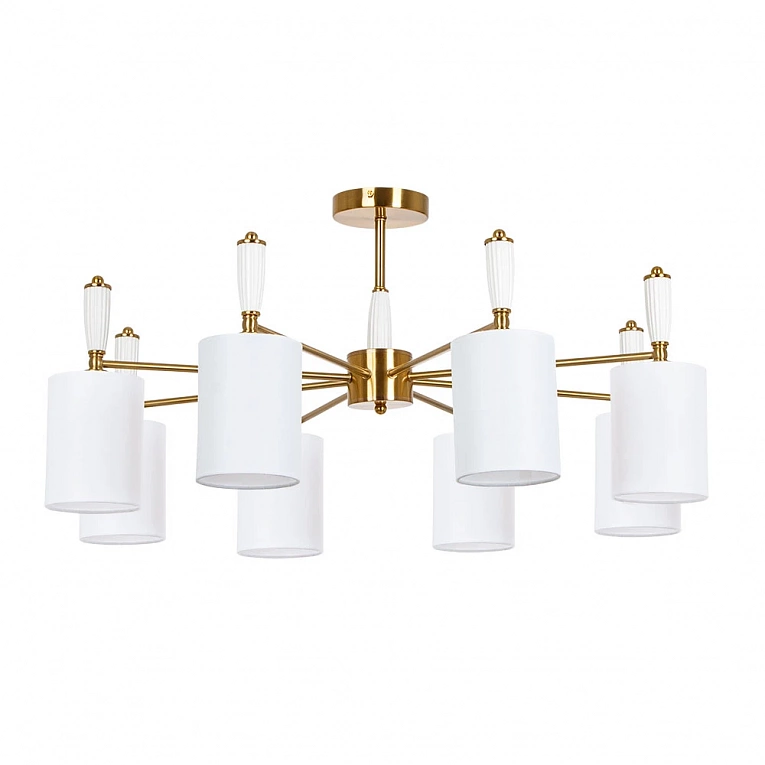 Люстра на штанге ARTE LAMP WAVERLEY A4102PL-8PB
