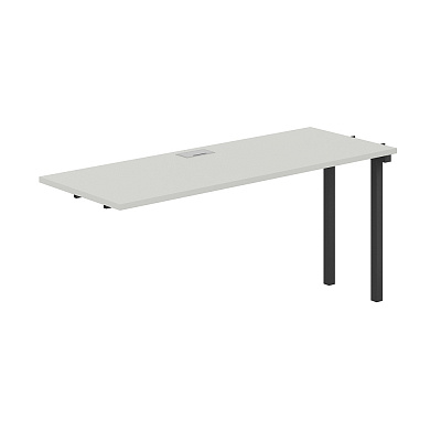 Секция раб. станции s-b-s Norden Сигма (м/к 40х40) 3200х600х750 SG.267.SH.44.AN Серый Бархат / Антрацит