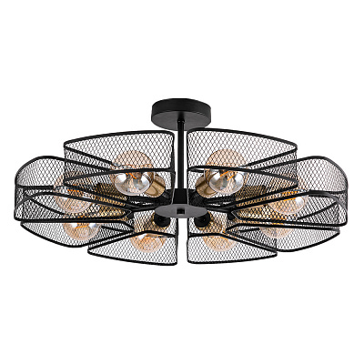 Люстра на штанге ARTE LAMP MAASYM A7044PL-8BK