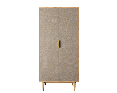 Шкаф для одежды Этажерка Line (Лайн) R24/beige