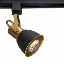 Однофазный двужильный трековый светильник под сменную лампу Е14 Arte Lamp JOVI A1677PL-1GO