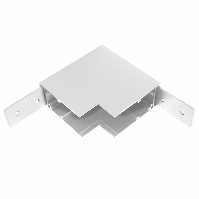 Соединитель вертикальный L-образный к 509026P-509036P Lightstar Uno Pro 509136P белый