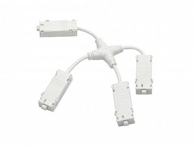 Соединитель питания Х-образный гибкий Teta Pro Lightstar 505294 белый